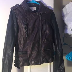 Rare Micheal Kors Leather Jacket